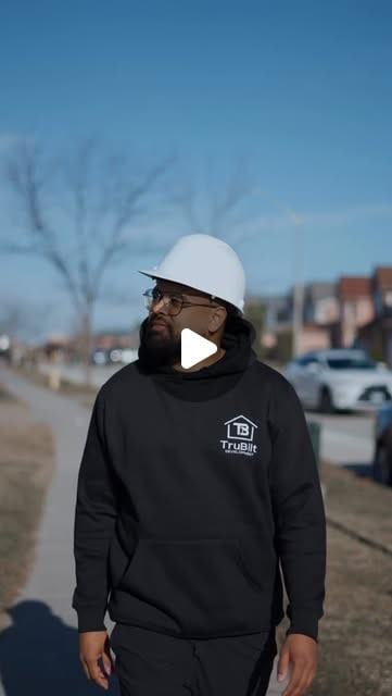 On site in a TruBilt jacket during a residential project.